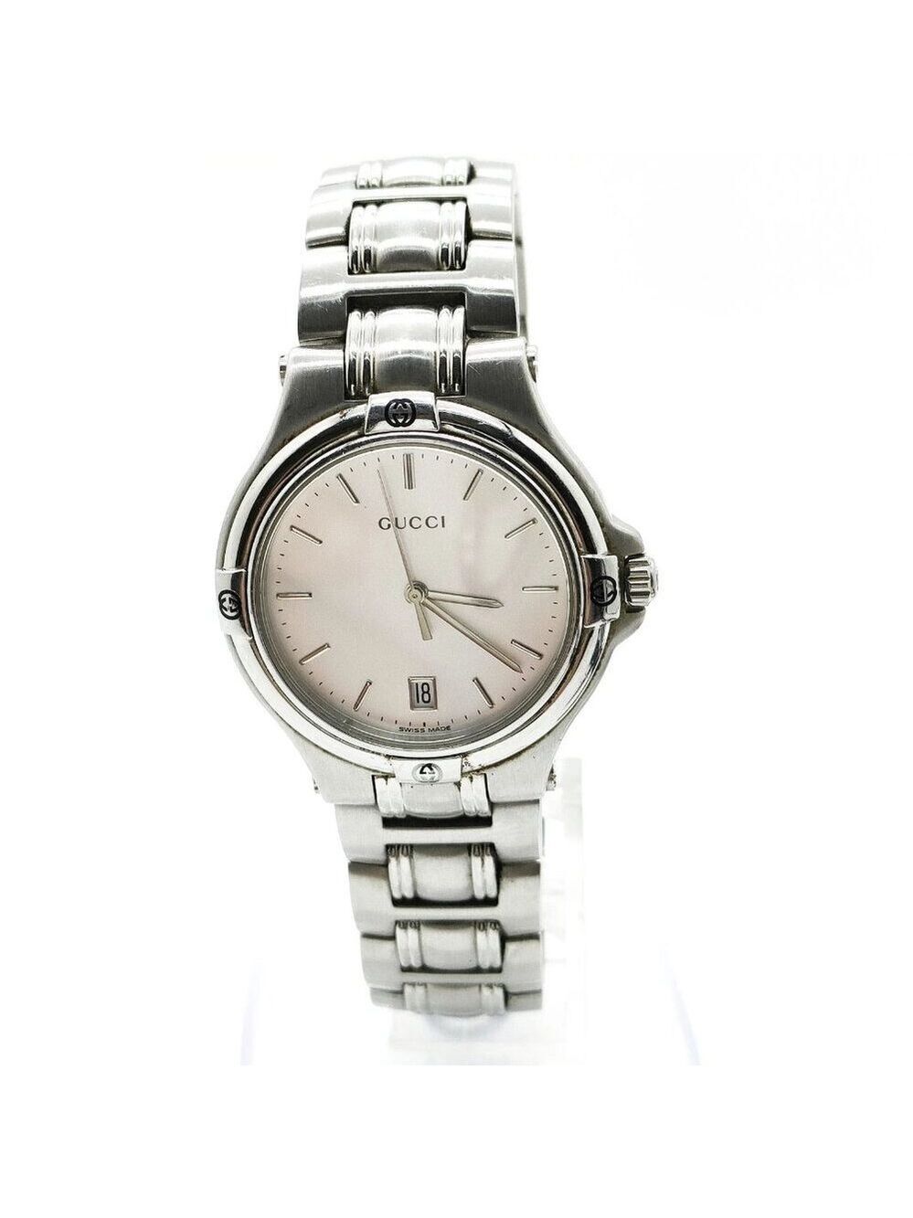 Gucci Watch 9040M 34mm Women's Whites X Silver 180-070225